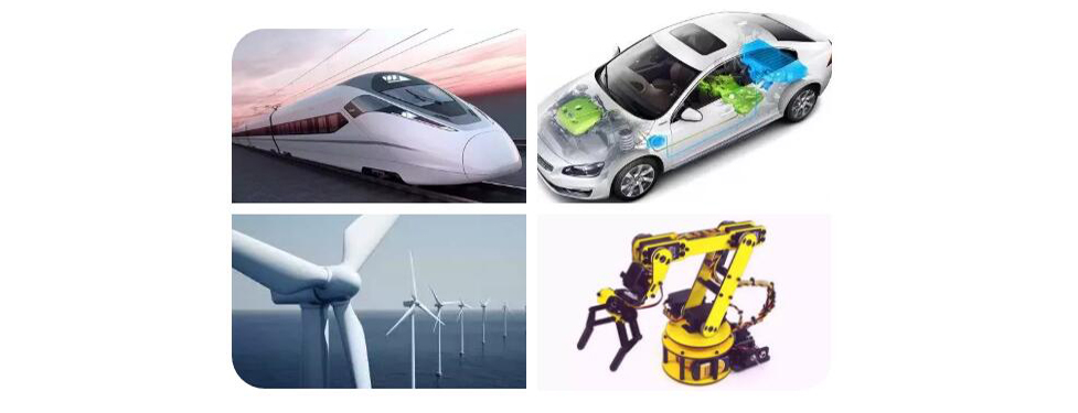 高鐵、新能源汽車、風(fēng)力發(fā)電、機(jī)器人、5G基站用IGBT模塊 